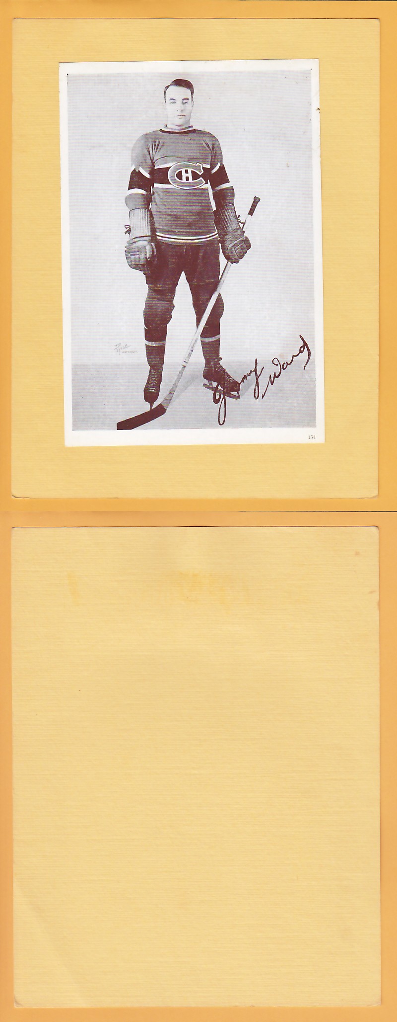 1935-40 CROWN BRAND PHOTO #154 JIMMY WARD photo